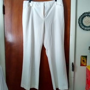 Apostrophe Cream Pants NWOT 14P